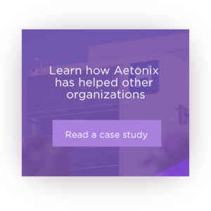 Case Study Square. Learn how Aetonix has helped other organizations. Click to read a case study.