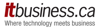 itbusiness.ca logo. "Où la technologie rencontre les affaires"